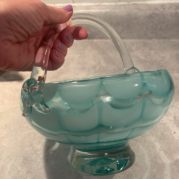 Royal Glass hand blown bowl - Picture 3 of 8